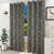 Blodwen door curtains set of 2 black lp