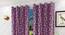 Amerigo Door Curtains Set of 2 (Pink, 112 x 213 cm  (44" x 84") Curtain Size) by Urban Ladder - Front View Design 1 - 389049