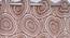 Alexandria Window Curtains Set of 2 (Brown, 152 x 112 cm  (66" x 44") Curtain Size) by Urban Ladder - Design 1 Side View - 389095
