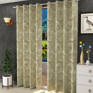 presto Gold Poly Cotton Window Curtain-picture-16