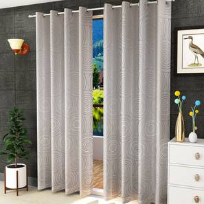 presto White Poly Cotton Door Curtain-picture-19
