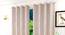 Chandler Door Curtains Set of 2 (Beige, 112 x 274 cm  (44" x 108") Curtain Size) by Urban Ladder - Front View Design 1 - 389160