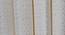 Brooklyn Door Curtains Set of 2 (White, 112 x 274 cm  (44" x 108") Curtain Size) by Urban Ladder - Cross View Design 1 - 389193