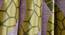 Carlotta Window Curtains Set of 2 (Green, 152 x 112 cm  (66" x 44") Curtain Size) by Urban Ladder - Cross View Design 1 - 389206