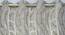 Calanthe Window Curtains Set of 2 (Beige, 152 x 112 cm  (66" x 44") Curtain Size) by Urban Ladder - Design 1 Side View - 389224