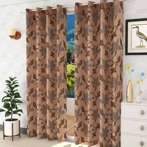presto Brown Poly Cotton Door Curtain-picture-11