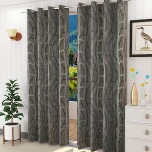 presto Black Poly Cotton Door Curtain-picture-13
