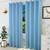 Clayton door curtains set of 2 blue lp