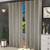 Gary door curtains set of 2 green lp