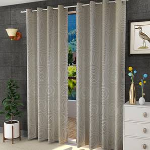 Green Poly Cotton Door Curtain-image-7