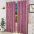 Cimarron door curtains set of 2 red lp
