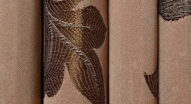 Dafne Door Curtains Set of 2 (Brown, 112 x 213 cm  (44" x 84") Curtain Size) by Urban Ladder - Cross View Design 1 - 389339