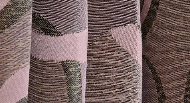Eltha Door Curtains Set of 2 (Pink, 112 x 274 cm  (44" x 108") Curtain Size) by Urban Ladder - Cross View Design 1 - 389343