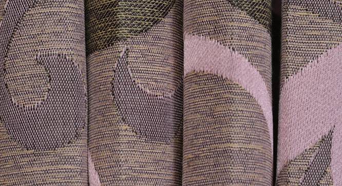 Florien Window Curtains Set of 2 (Pink, 152 x 112 cm  (66" x 44") Curtain Size) by Urban Ladder - Cross View Design 1 - 389347