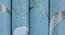 Edna Door Curtains Set of 2 (Blue, 112 x 213 cm  (44" x 84") Curtain Size) by Urban Ladder - Cross View Design 1 - 389363