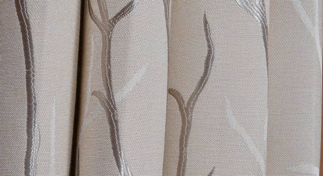 Earl Door Curtains Set of 2 (Beige, 112 x 213 cm  (44" x 84") Curtain Size) by Urban Ladder - Cross View Design 1 - 389366
