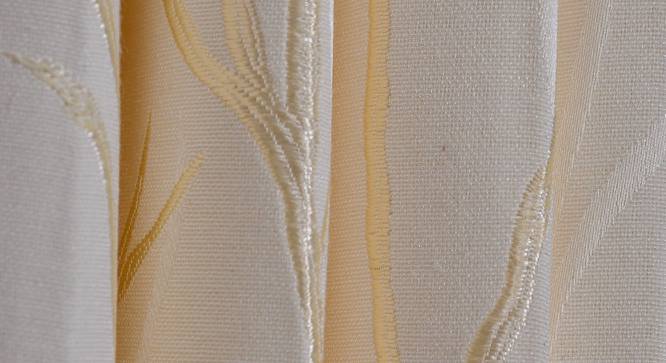 Dolores Door Curtains Set of 2 (White, 112 x 274 cm  (44" x 108") Curtain Size) by Urban Ladder - Cross View Design 1 - 389370