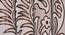 Gail Window Curtains Set of 2 (Brown, 152 x 112 cm  (66" x 44") Curtain Size) by Urban Ladder - Cross View Design 1 - 389374