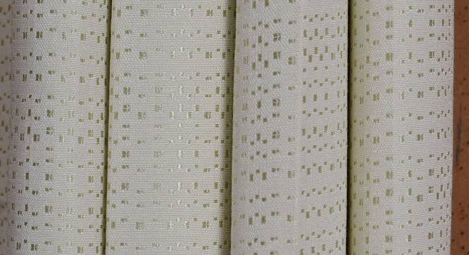 Dallas Door Curtains Set of 2 (Green, 112 x 274 cm  (44" x 108") Curtain Size) by Urban Ladder - Cross View Design 1 - 389376