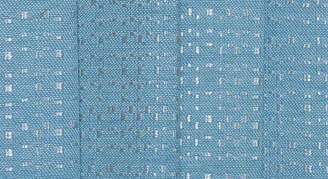 Clayton Door Curtains Set of 2 (Blue, 112 x 213 cm  (44" x 84") Curtain Size) by Urban Ladder - Cross View Design 1 - 389378