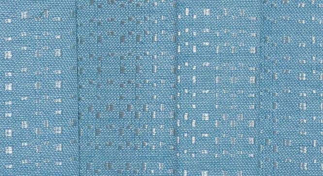 Clayton Window Curtains Set of 2 (Blue, 152 x 112 cm  (66" x 44") Curtain Size) by Urban Ladder - Cross View Design 1 - 389380