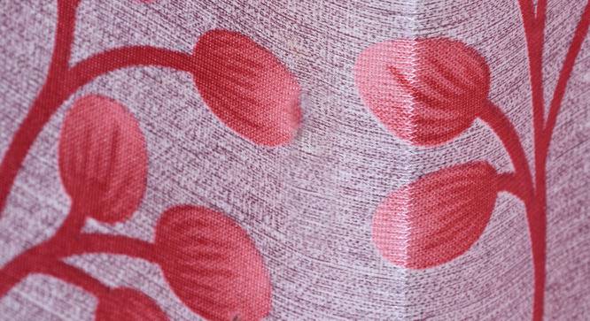 Cimarron Window Curtains Set of 2 (Red, 152 x 112 cm  (66" x 44") Curtain Size) by Urban Ladder - Cross View Design 1 - 389386