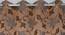 Dafne Door Curtains Set of 2 (Brown, 112 x 274 cm  (44" x 108") Curtain Size) by Urban Ladder - Design 1 Side View - 389388