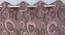 Eltha Door Curtains Set of 2 (Pink, 112 x 213 cm  (44" x 84") Curtain Size) by Urban Ladder - Design 1 Side View - 389390