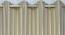 Elanie Door Curtains Set of 2 (Beige, 112 x 213 cm  (44" x 84") Curtain Size) by Urban Ladder - Design 1 Side View - 389405