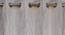 Dolores Door Curtains Set of 2 (White, 112 x 213 cm  (44" x 84") Curtain Size) by Urban Ladder - Design 1 Side View - 389417