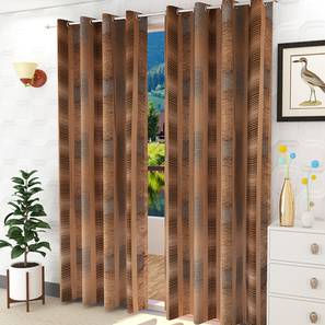 presto Brown Poly Cotton Door Curtain-picture-12