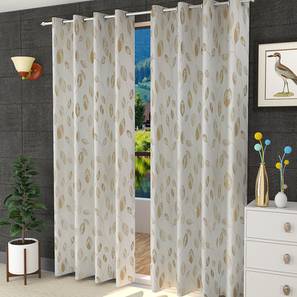 Gold Poly Cotton Door Curtain
