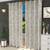 Jazmen door curtains set of 2 gold lp