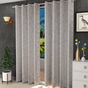 presto White Poly Cotton Door Curtain-picture-29