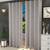 Jolanta door curtains set of 2 white lp