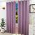 Kingston door curtains set of 2 purple lp