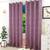 Houston door curtains set of 2 purple lp