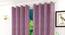 Houston Window Curtains Set of 2 (Purple, 152 x 112 cm  (66" x 44") Curtain Size) by Urban Ladder - Front View Design 1 - 389524
