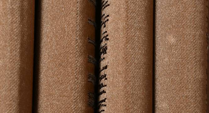 Jackson Door Curtains Set of 2 (Brown, 112 x 213 cm  (44" x 84") Curtain Size) by Urban Ladder - Cross View Design 1 - 389543