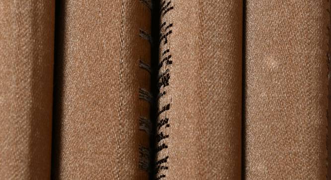 Jackson Door Curtains Set of 2 (Brown, 112 x 274 cm  (44" x 108") Curtain Size) by Urban Ladder - Cross View Design 1 - 389544