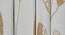 Jazmen Window Curtains Set of 2 (Gold, 152 x 112 cm  (66" x 44") Curtain Size) by Urban Ladder - Cross View Design 1 - 389548