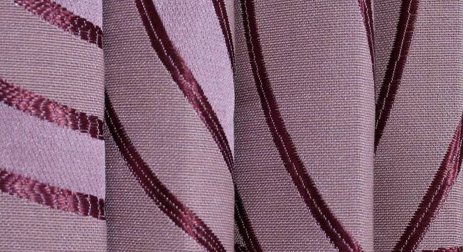 Houston Door Curtains Set of 2 (Purple, 112 x 274 cm  (44" x 108") Curtain Size) by Urban Ladder - Cross View Design 1 - 389574