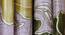 Geovanny Window Curtains Set of 2 (Green, 152 x 112 cm  (66" x 44") Curtain Size) by Urban Ladder - Cross View Design 1 - 389581