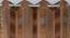 Jackson Door Curtains Set of 2 (Brown, 112 x 274 cm  (44" x 108") Curtain Size) by Urban Ladder - Design 1 Side View - 389595