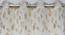 Jazmen Window Curtains Set of 2 (Gold, 152 x 112 cm  (66" x 44") Curtain Size) by Urban Ladder - Design 1 Side View - 389599