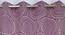 Houston Window Curtains Set of 2 (Purple, 152 x 112 cm  (66" x 44") Curtain Size) by Urban Ladder - Design 1 Side View - 389626