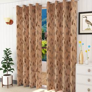 Lorenia door curtains set of 2 brown lp