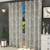 Mulan door curtains set of 2 beige lp