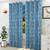 Leina door curtains set of 2 blue lp