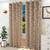 Lyndall door curtains set of 2 gold lp